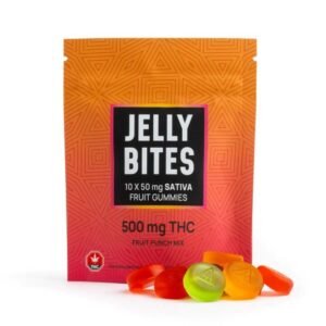 Jelly Bites (Sativa 500 MG THC) – Full Spectrum