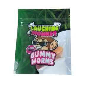 Laughing Monkey Gummy Worms (150 MG)